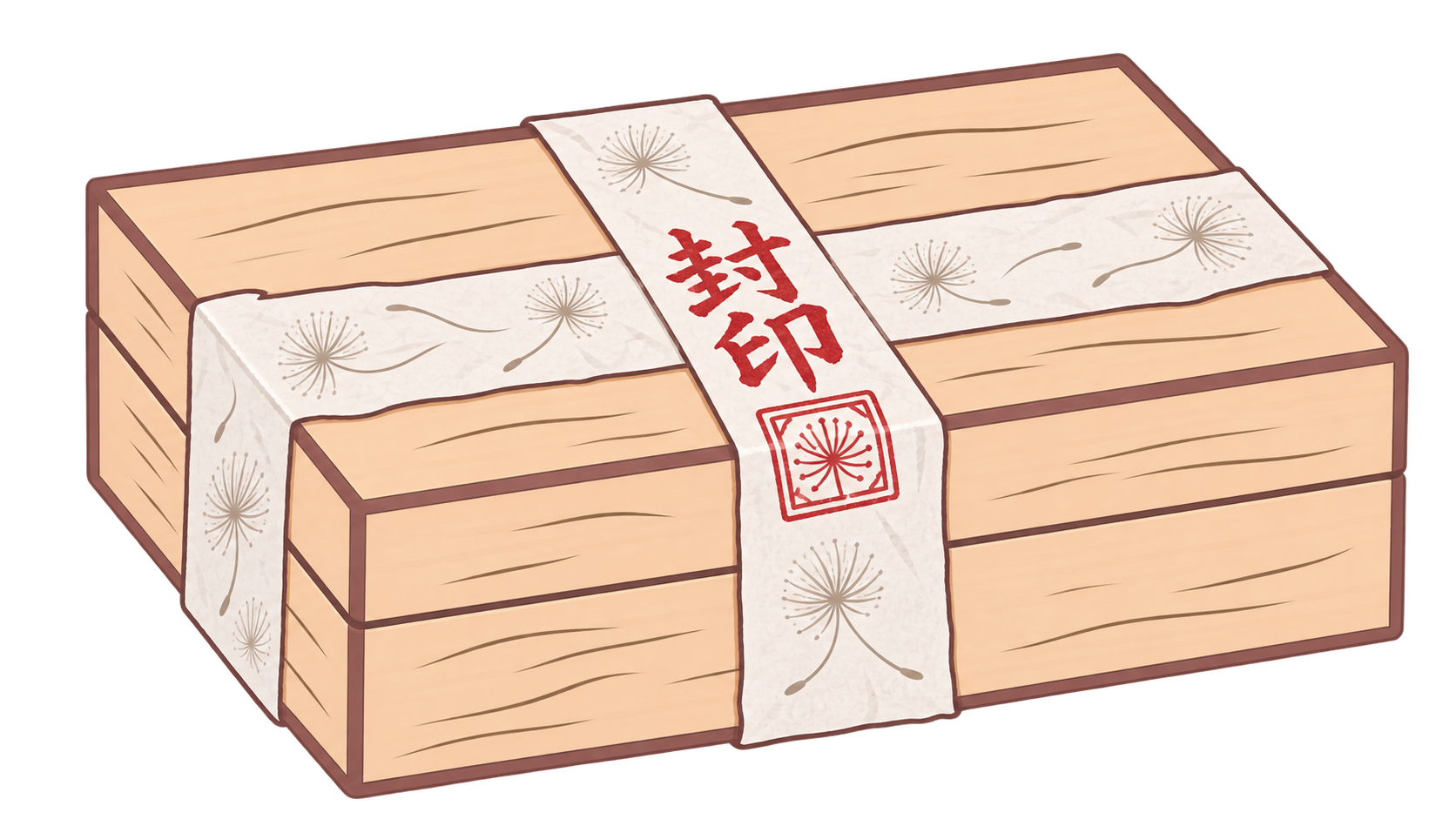 封印された桐箱